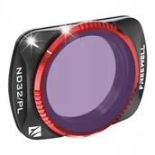 Kamery cyfrowe - akcesoria - Freewell Filtr ND/PL Nakładka Polaryzacyjna ND32 Do Kamery Osmo Pocket 3 - miniaturka - grafika 1