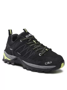 CMP Trekkingi Rigel Low Wmn Trekking Shoes Wp 3Q13246 Czarny - Buty trekkingowe damskie - miniaturka - grafika 1