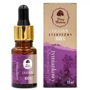 DARY NATURY Dary Natury olejek eteryczny tymiankowy 100% 10 ml - Aromaterapia - miniaturka - grafika 1