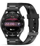 Smartwatch - Giewont Vertex SmartCall GW450-1 Carbon/Carbon Silikon - miniaturka - grafika 1