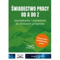Prawo - Świadectwo pracy od A do Z - miniaturka - grafika 1
