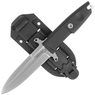 Nóż Extrema Ratio Defender 2 DG Black Forprene, Stonewashed N690 (04.1000.0489/SW) - Noże - miniaturka - grafika 4