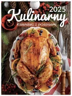 Kalendarze - Kalendarz wieloplanszowy Kulinarny 2025 Rozkład miesięczny B4 23x31cm - miniaturka - grafika 1