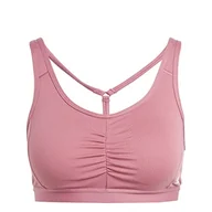 Biustonosze - adidas Coreessentials Lekkie wsparcie sportowe stanik, Pink Strata, L - miniaturka - grafika 1