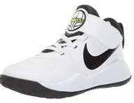 Moda i Uroda OUTLET - BUTY DZIECIĘCE NIKE TEAM HUSTLE D 9 PS BIAŁE 28 - miniaturka - grafika 1