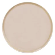 Talerze - Verlo ETER Talerz płaski okrągły 20 cm, beżowy - miniaturka - grafika 1