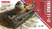 Modele do sklejania - FT-17 Light Tank (Cast Turret) 1:35 Meng TS-008 - miniaturka - grafika 1