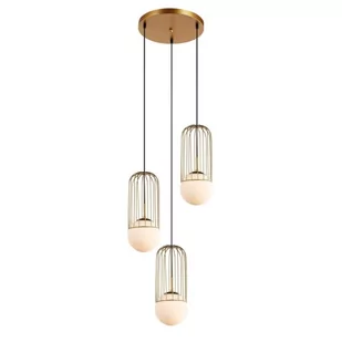 Italux Lampa zwis Matty MDM-3939/3 GD MDM-3939/3 GD - Lampy sufitowe - miniaturka - grafika 1