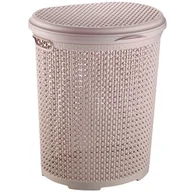 Kosze na bieliznę - Brudniak Flexy 45 l beż - miniaturka - grafika 1
