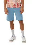 Bluzy męskie - Q/S by s.Oliver bluza męska bermudy, niebieski, XXL - miniaturka - grafika 1