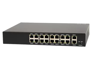 Switch 16×PoE 100Mbs 240W BL-SW18-16P - Akcesoria do monitoringu - miniaturka - grafika 1