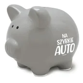 Skarbonki - Skarbonka Pastel-Na szybkie auto - miniaturka - grafika 1