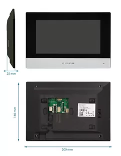 Zestaw Wideodomofon VIDOS S2401N IP kamera Full HD - Wideodomofony - miniaturka - grafika 4