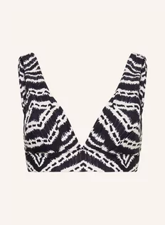 Stroje kąpielowe - Seafolly Góra Od Bikini Bralette Zanzibar schwarz - grafika 1