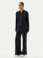 Dresy damskie - EA7 Emporio Armani Dres 7W000119 AF12643 UC001 Czarny Loose Fit - miniaturka - grafika 1