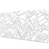 Podkładki na biurko - Podkładka na biurko Nieregularne linie 120x60 cm - miniaturka - grafika 1