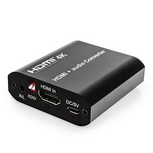 Extractor HDMI-HDMI + Audio SPDIF Coax RL SPH-AE01 - Adaptery i przejściówki - miniaturka - grafika 2