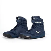 Kimona, stroje i obuwie - Everlast buty bokserskie ELITE 2 BOXING SHOES NAVY ROZMIAR 40 - miniaturka - grafika 1