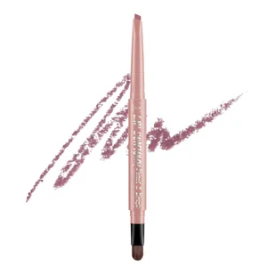 J.Cat Lip Contour Pencil & Brush Automatyczna konturówka do ust z pędzelkiem, 212 Mystic Mauve Beige - Konturówki do ust - miniaturka - grafika 1