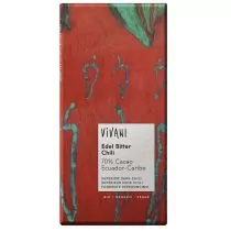 Vivani CZEKOLADA GORZKA Z CHILI BIO 100 g - Zdrowa żywność - miniaturka - grafika 1
