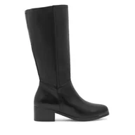 Kozaki damskie - Kozaki Go Soft RST-AUGUSTA-13 Czarny - miniaturka - grafika 1