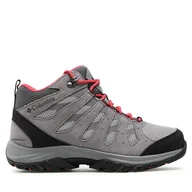 Buty trekkingowe damskie - Trekkingi Columbia Redmond III Mid Waterproof BL0168 Szary - miniaturka - grafika 1