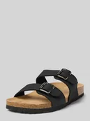 Klapki i japonki damskie - Klapki ze sprzączkami model ‘MAXI-13’ - miniaturka - grafika 1