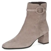 Kozaki damskie - Caprice Damskie buty 9-25310-45, modne kozaki, taupe suede, 39 EU, taupe Suede, 39 EU - miniaturka - grafika 1