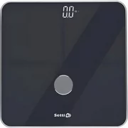 Wagi łazienkowe - Setti+ BS905K Czarny - miniaturka - grafika 1