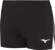 Spodnie sportowe damskie - Mizuno Spodenki siatkarskie Mizuno HIGH-KYU Tight V2EB7201 09 V2EB7201 09 czarny XL - miniaturka - grafika 1