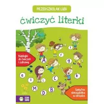 Zielona Sowa Przedszkolak lubi ćwiczyć literki - Opracowanie zbiorowe - Książki edukacyjne - miniaturka - grafika 1
