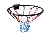Koszykówka - Duża Obręcz Do Koszykówki Kosza 45CM + Siatka - miniaturka - grafika 1
