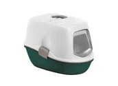 Kuwety dla kotów - ZOLUX Toaleta FURBA z sitkiem 39x59x43 cm kol. zielonobrązowy (590017VER) - miniaturka - grafika 1