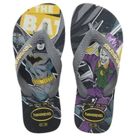 Koszulki i topy damskie - Havaianas Kids Top Herois DC, Steel Grey, UK child 9 - miniaturka - grafika 1