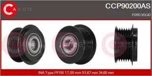 Koło pasowe, alternator Casco - Alternatory CCP90200AS - Alternatory - miniaturka - grafika 1