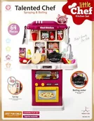 Zabawki AGD - Kuchnia z akcesoriami MEGA CREATIVE 499049 - miniaturka - grafika 1