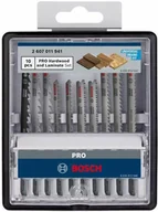 Brzeszczoty - BOSCH BRZESZCZOT T ZESTAW PRO HARDWOOD AND LAMINATE 83 MM 10szt. - miniaturka - grafika 1