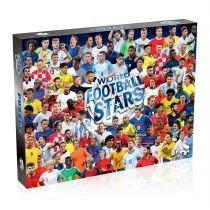 WINNING MOVES Puzzle 1000 World Football Stars - Winning Moves - Puzzle - miniaturka - grafika 1