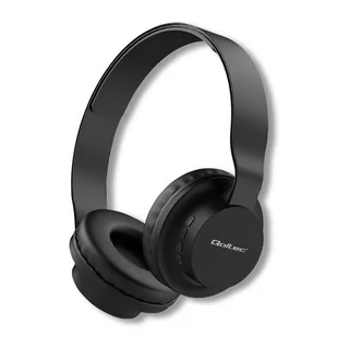 Qoltec BT 5.0 JL Czarne - Słuchawki - miniaturka - grafika 1