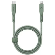 Kable - ENERGEA kabel Flow USB-C - Lightning C94 MFI 1.5m zielony/green 60W 3A PD Fast Charge - miniaturka - grafika 1