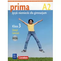 Prima A2. Język niemiecki. Zeszyt ćwiczeń. Klasa 3. Gimnazjum + CD - Podręczniki dla gimnazjum - miniaturka - grafika 1