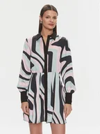 Sukienki - Silvian Heach Sukienka koszulowa Mini GPP24333VE Kolorowy Regular Fit - miniaturka - grafika 1