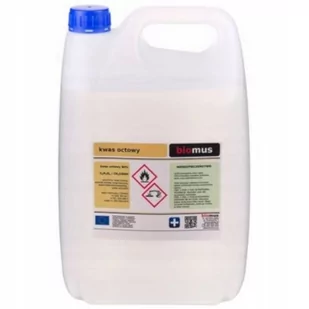 BIOMUS Kwas octowy 80% Esencja octowa 5L - Witaminy i minerały - miniaturka - grafika 1