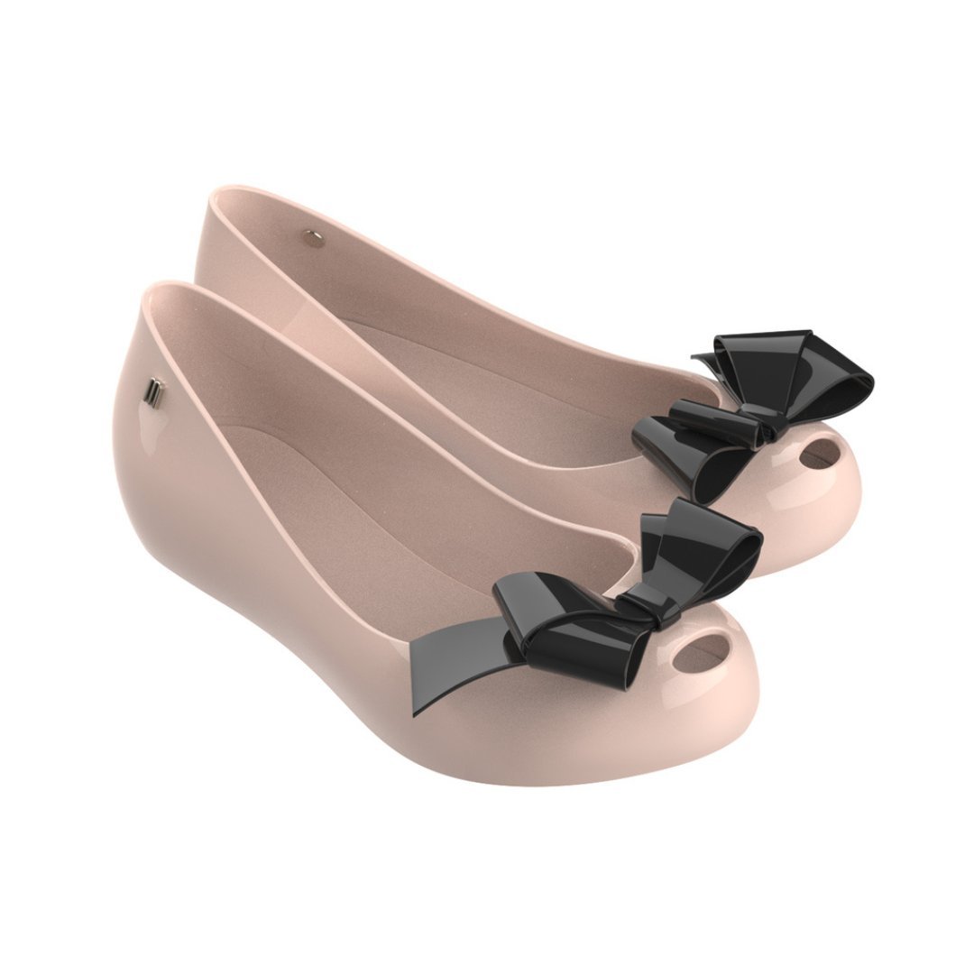 Melissa Ultragirl Classy AD Pink/ Black Baleriny Damskie Różowe 39