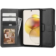 Etui i futerały do telefonów - TECH-PROTECT AirWallet do Motorola Moto G73 Czarny - miniaturka - grafika 1