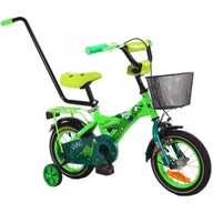 Rowerki biegowe - ENERO Rower dziecięcy 12 cali z wyposażeniem Enero Dino - miniaturka - grafika 1
