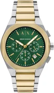 Zegarki męskie - Zegarek Armani Exchange AX4184 Bicolor Stainless Steel 42mm - miniaturka - grafika 1