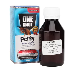 One Shot Na Pchły Oprysk O Natychmiastowym Efekcie I Długotrwałym Działaniu 100 Ml - Zwalczanie i odstraszanie szkodników - miniaturka - grafika 1