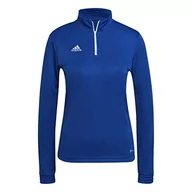 Bluzy damskie - adidas Bluza damska, niebieski, XL - miniaturka - grafika 1