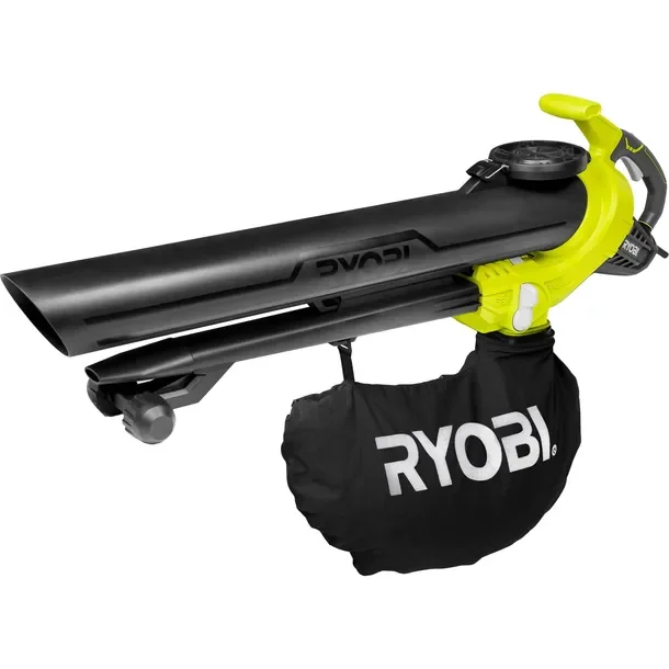 Ryobi Elektryczn Dmuchawa Odkurzacz Do Liści 3000w 375km/h 45l Rbv3000cesv
